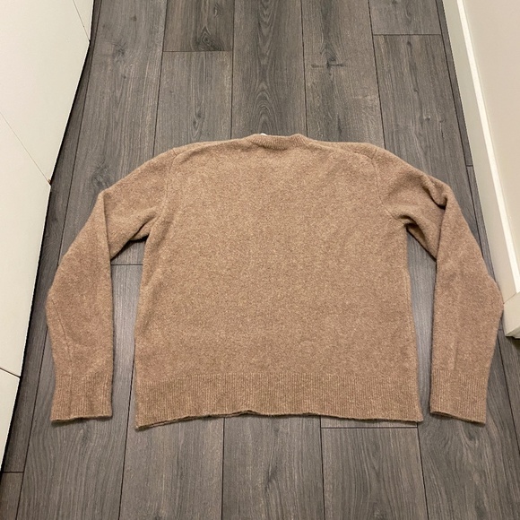 Nanushka Merino Wool Blend Tan Crewneck Sweater Size XL - Picture 5 of 8